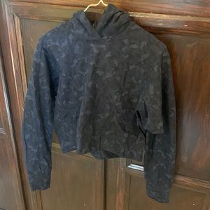 *4/$20* NWOT Athleta Navy Camo Farallon Cropped XX-Small